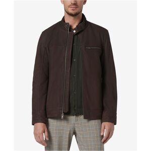 Andrew Marc Mens Norworth leather Straight Fit Biker Jacket, NWT